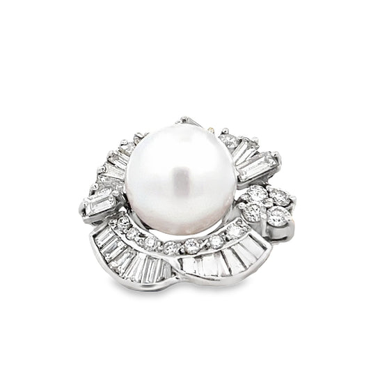 18ct white gold second - hand ring 09000871 - FJewellery