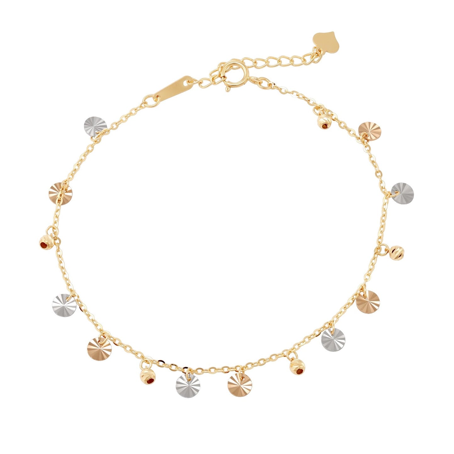 18ct Yellow Gold Bracelet BRPR025 - FJewellery