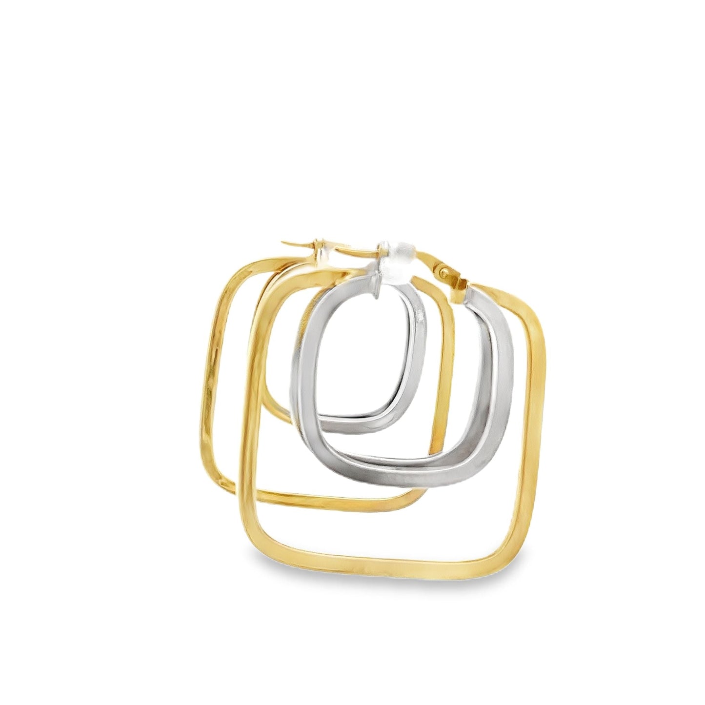 18ct yellow gold pre - owned earring 07002470 - FJewellery