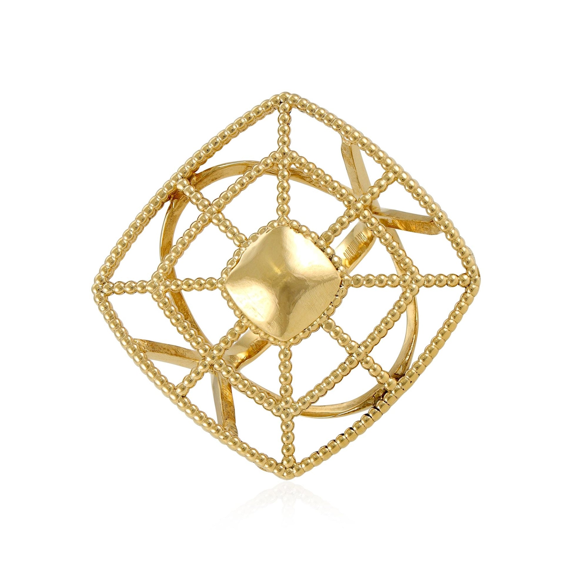 18ct yellow gold pre - owned ring 06003895 - FJewellery