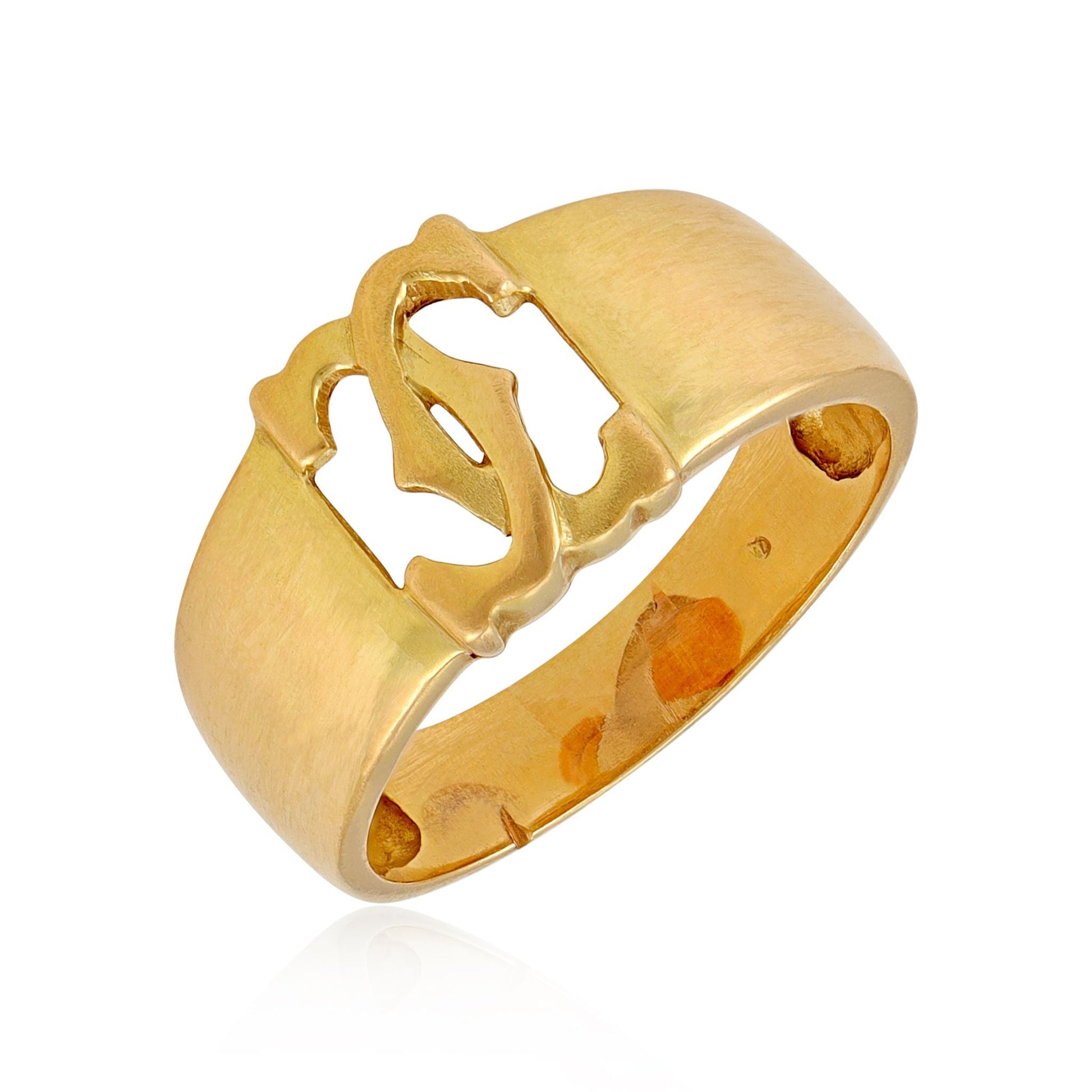 18ct yellow gold pre - owned ring 11000186 - FJewellery