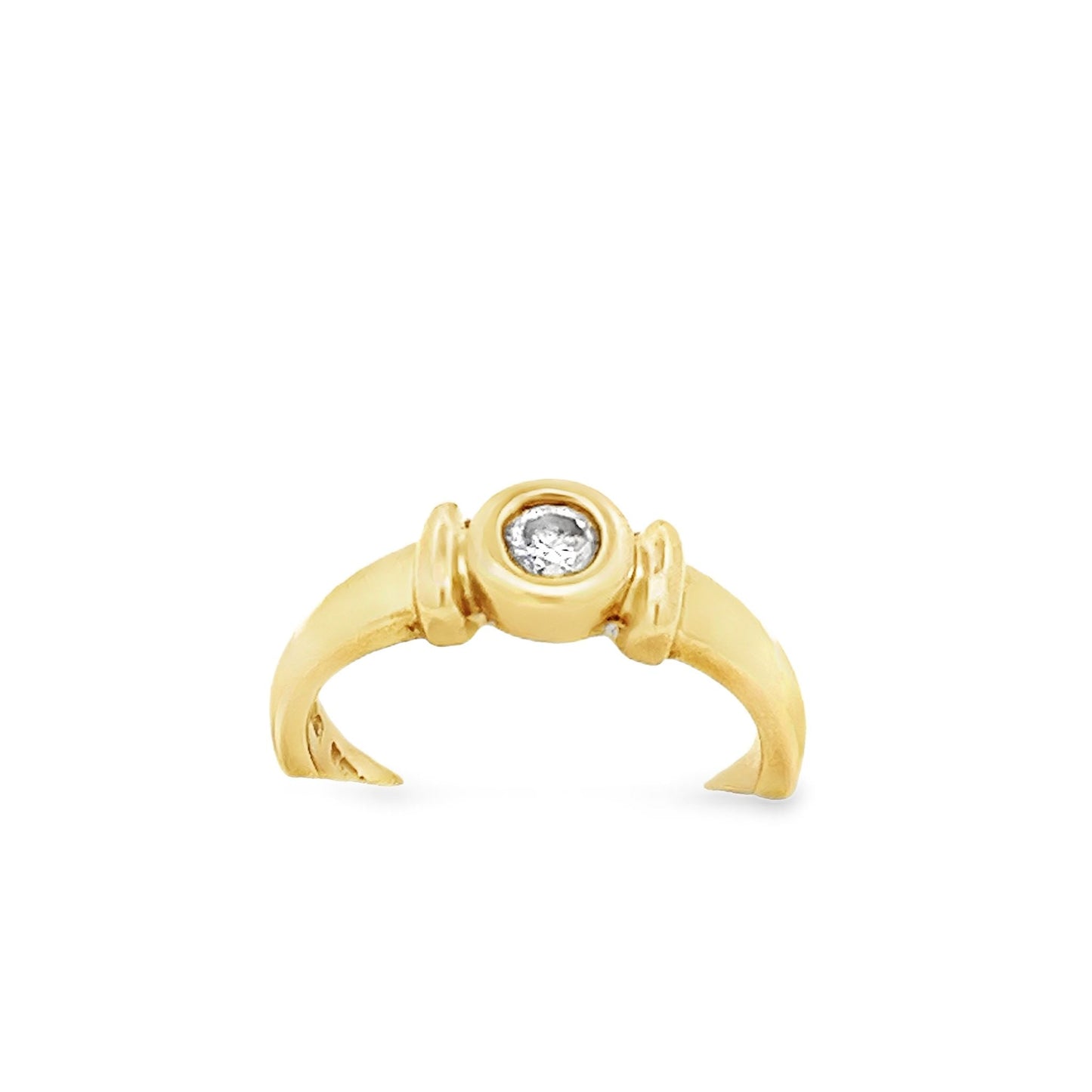 18ct yellow gold pre - owned ring 12000225 - FJewellery