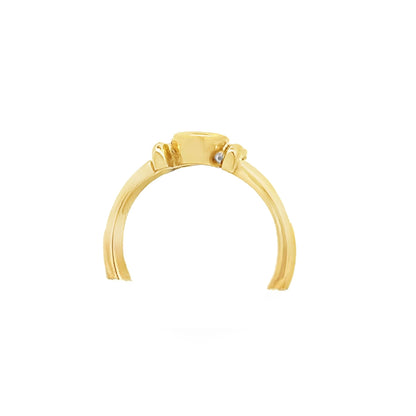 18ct yellow gold pre - owned ring 12000225 - FJewellery
