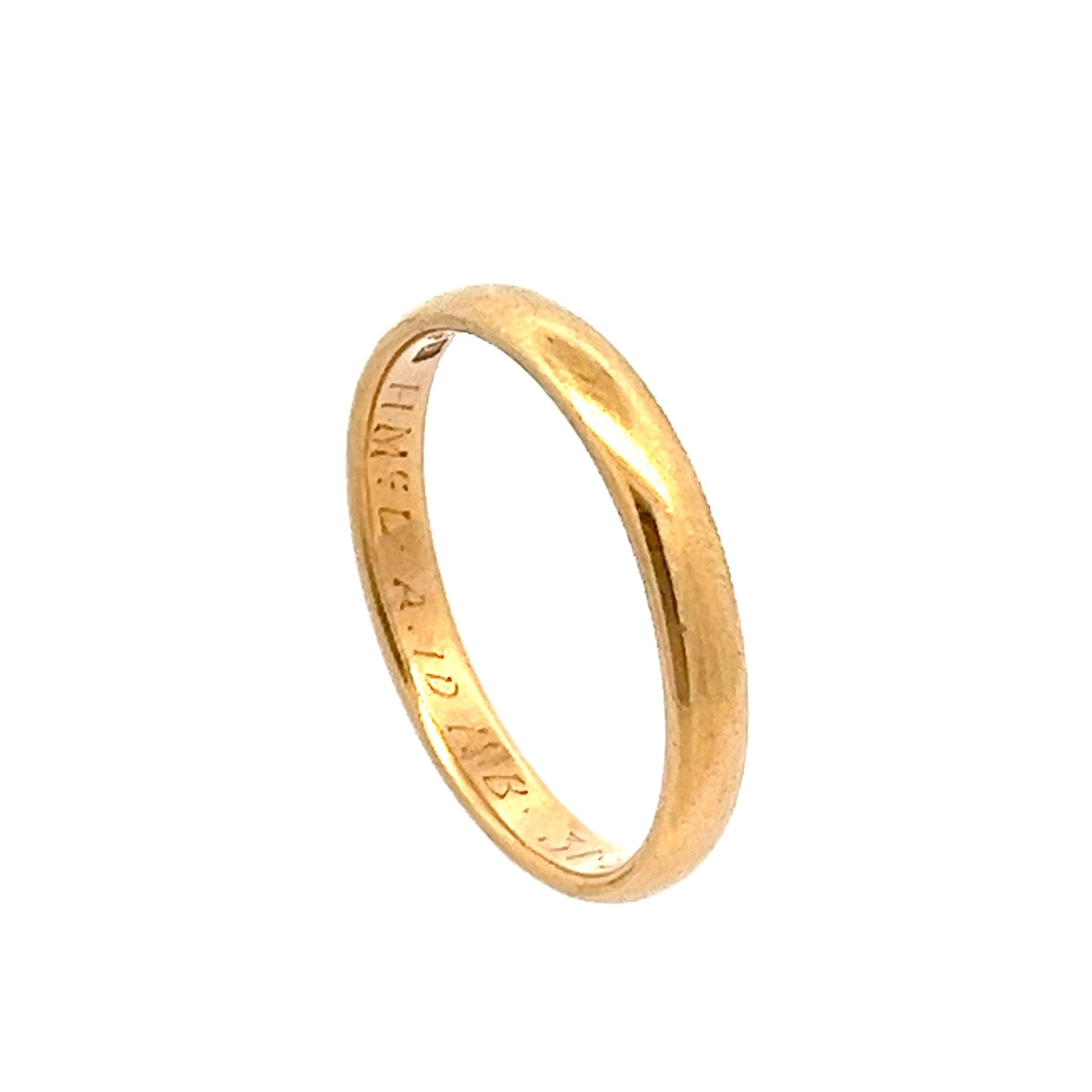 18ct yellow gold pre - owned ring 12000582 - FJewellery