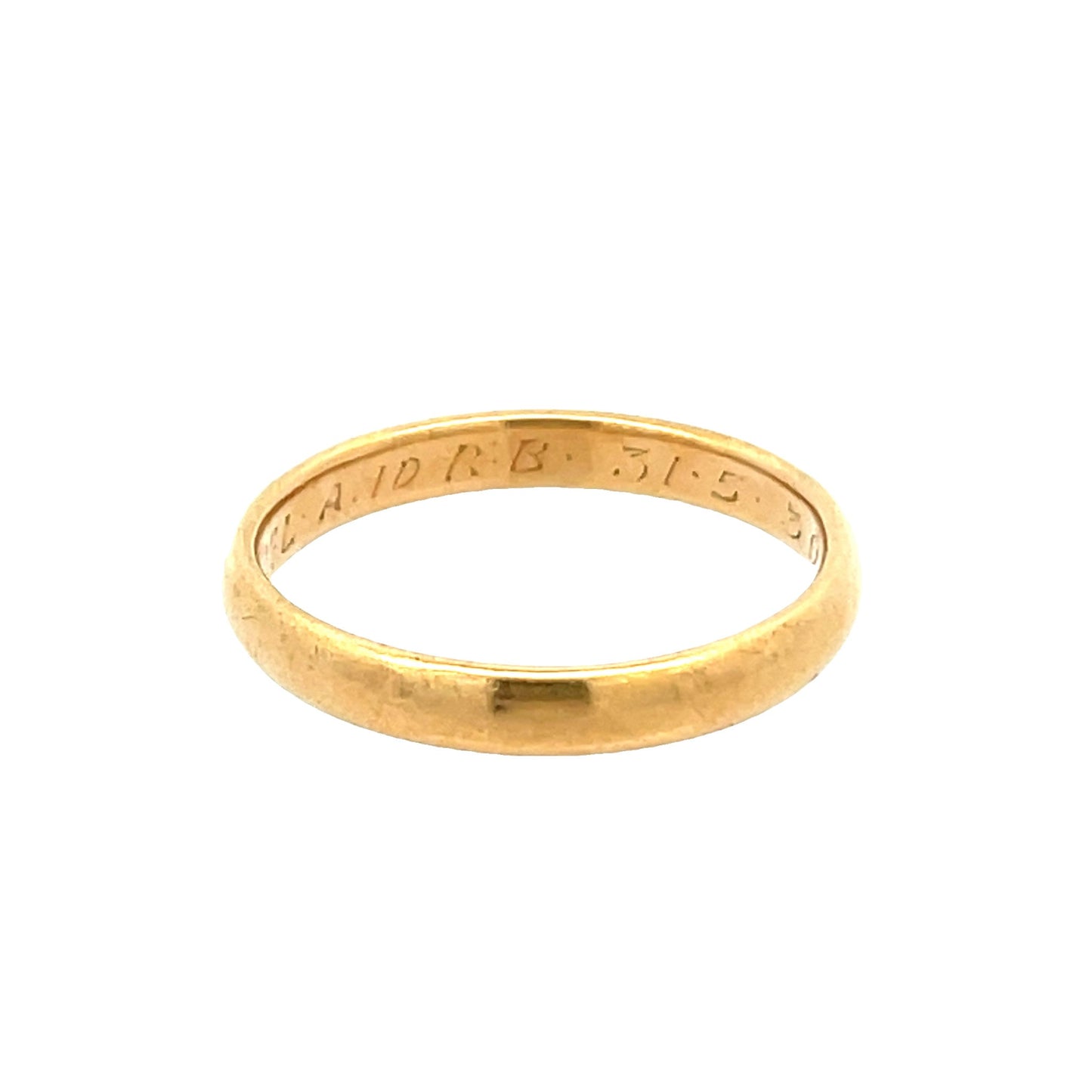 18ct yellow gold pre - owned ring 12000582 - FJewellery