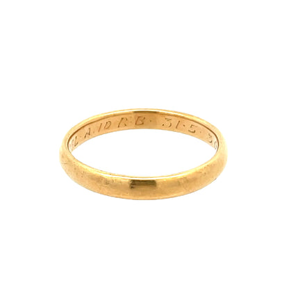18ct yellow gold pre - owned ring 12000582 - FJewellery