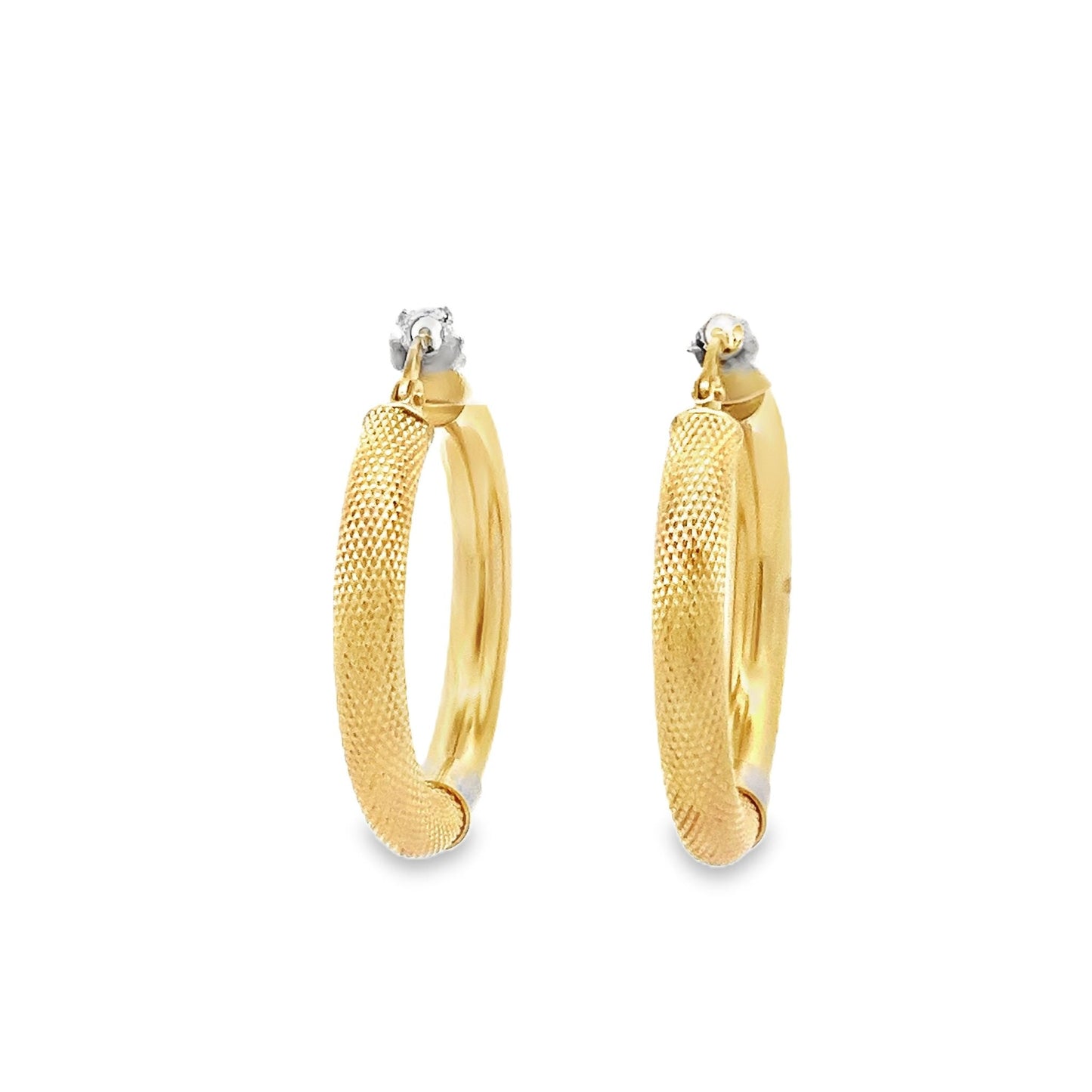 18ct yellow gold preloved earrings 08001852 - FJewellery