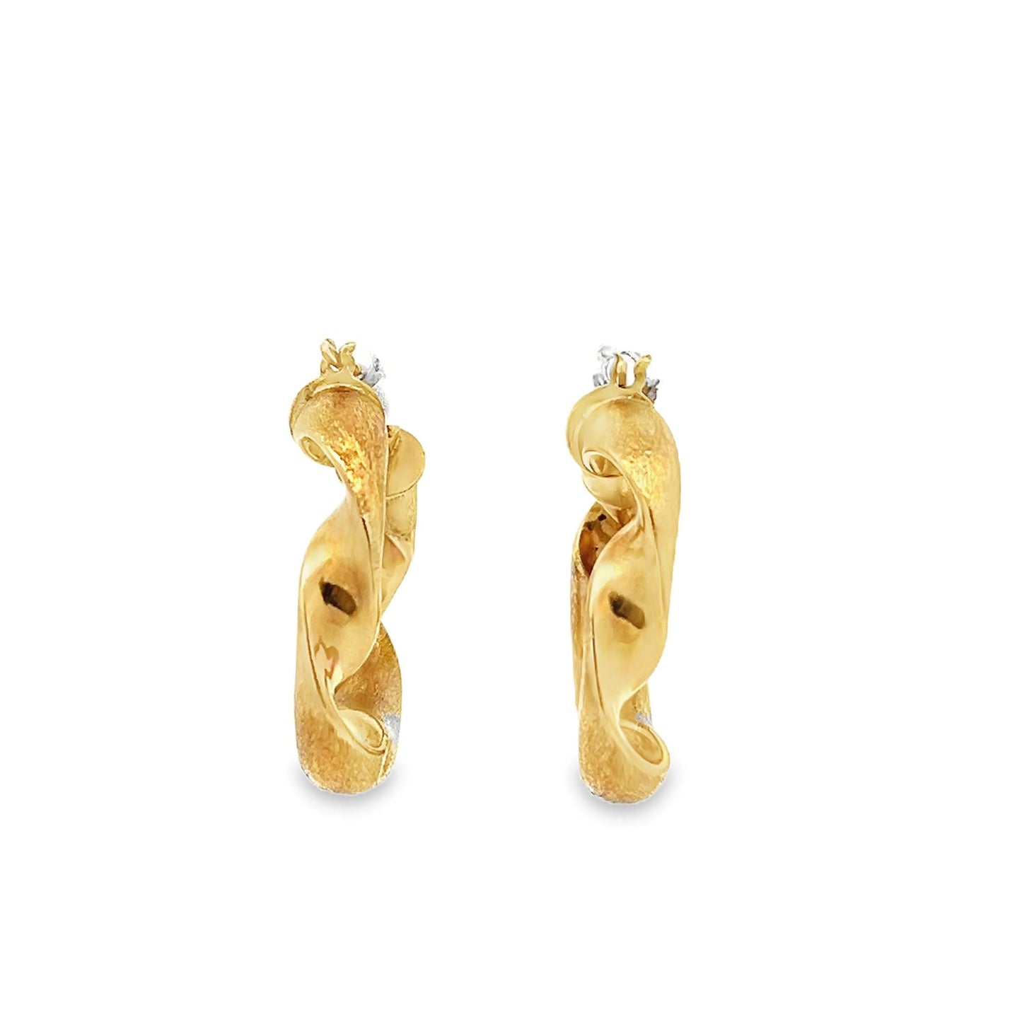 18ct yellow gold preloved earrings 08001857 - FJewellery