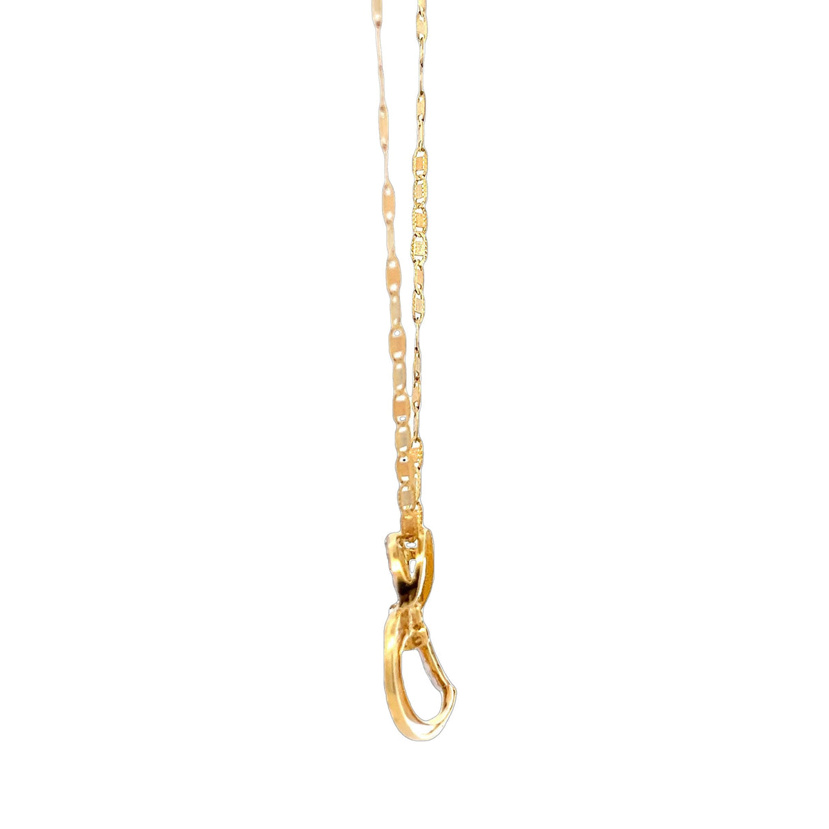 18ct yellow gold second-hand chain with pendant 02031794 - FJewellery