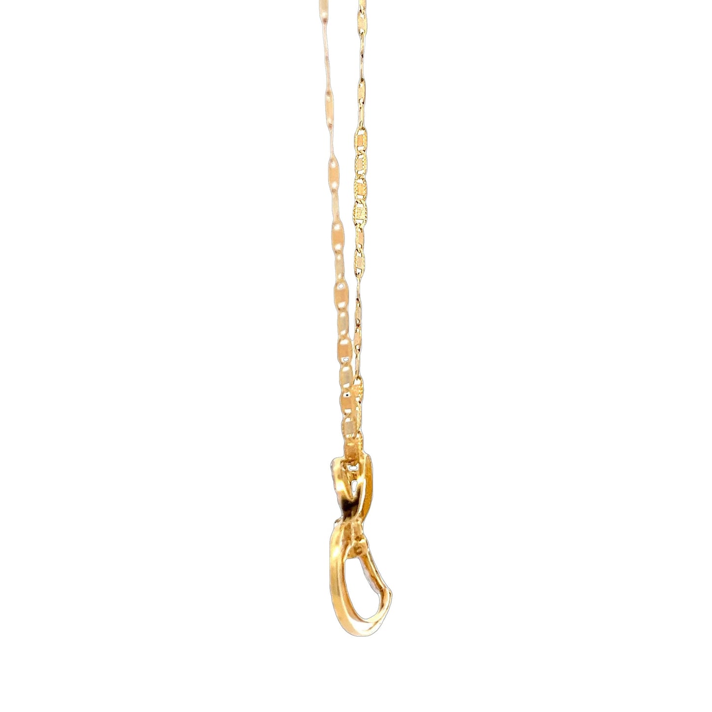 18ct yellow gold second - hand chain with pendant 02031794 - FJewellery