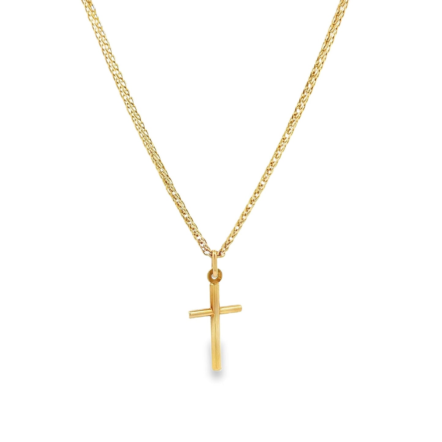 18ct yellow gold second - hand chain with pendant 07002490 - FJewellery