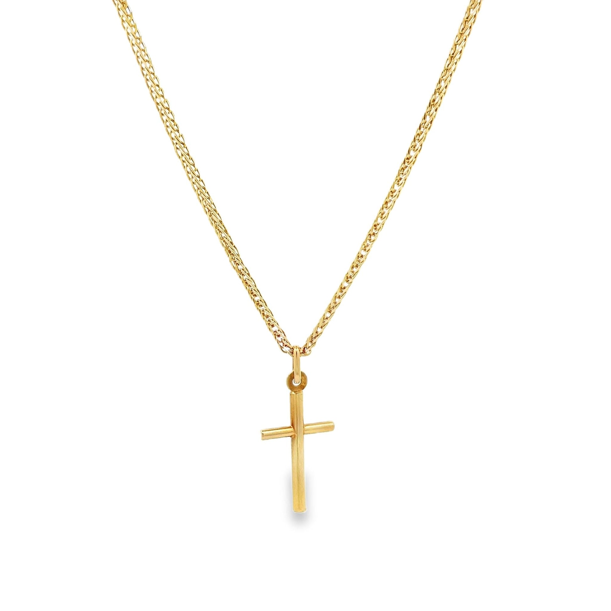 18ct yellow gold second - hand chain with pendant 07002490 - FJewellery