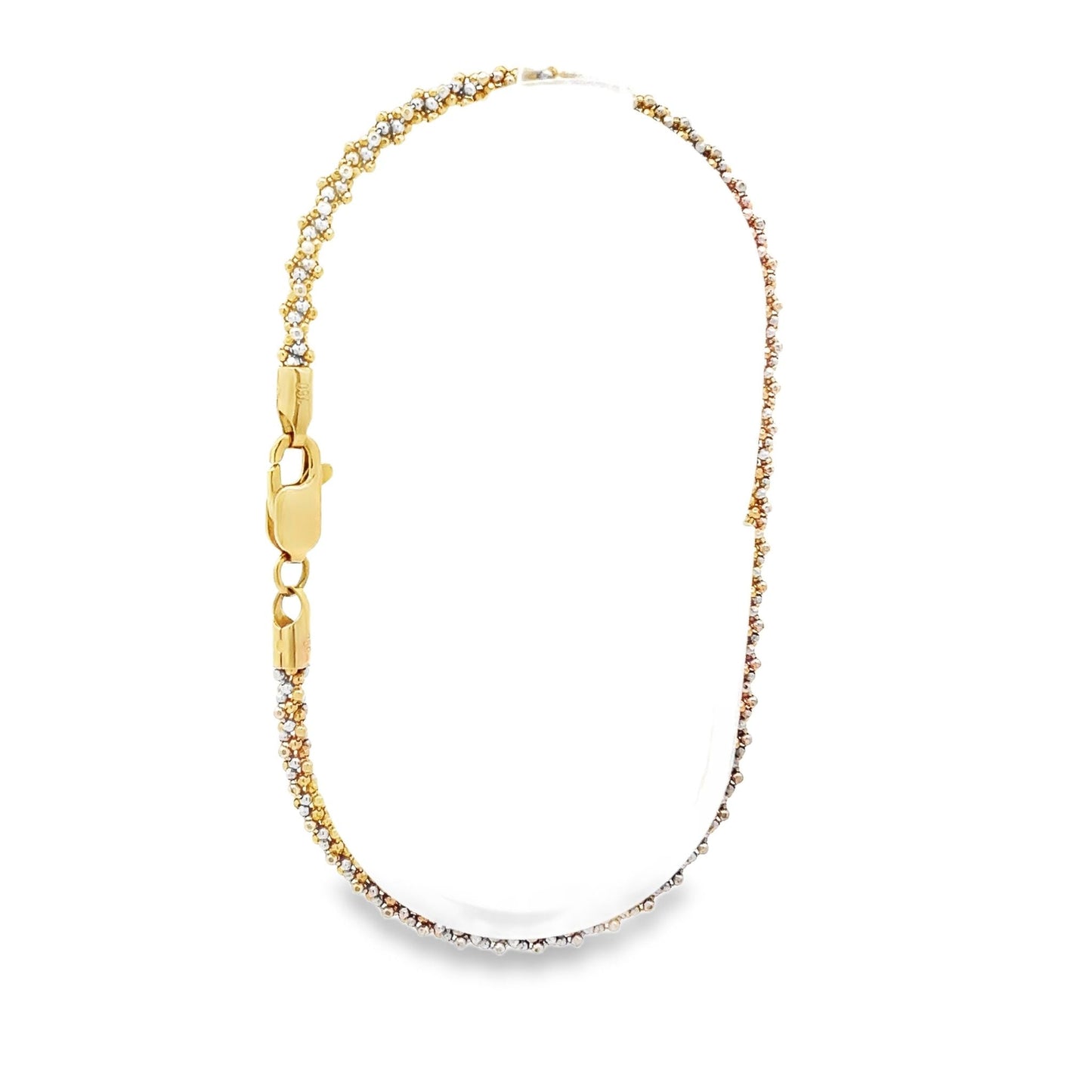 18ct yellow-white gold pre-owned bracelet FCA11000150-3 - FJewellery
