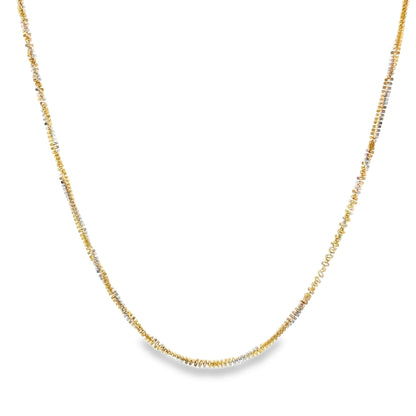 18ct yellow - white gold second - hand chain 07002494 - FJewellery