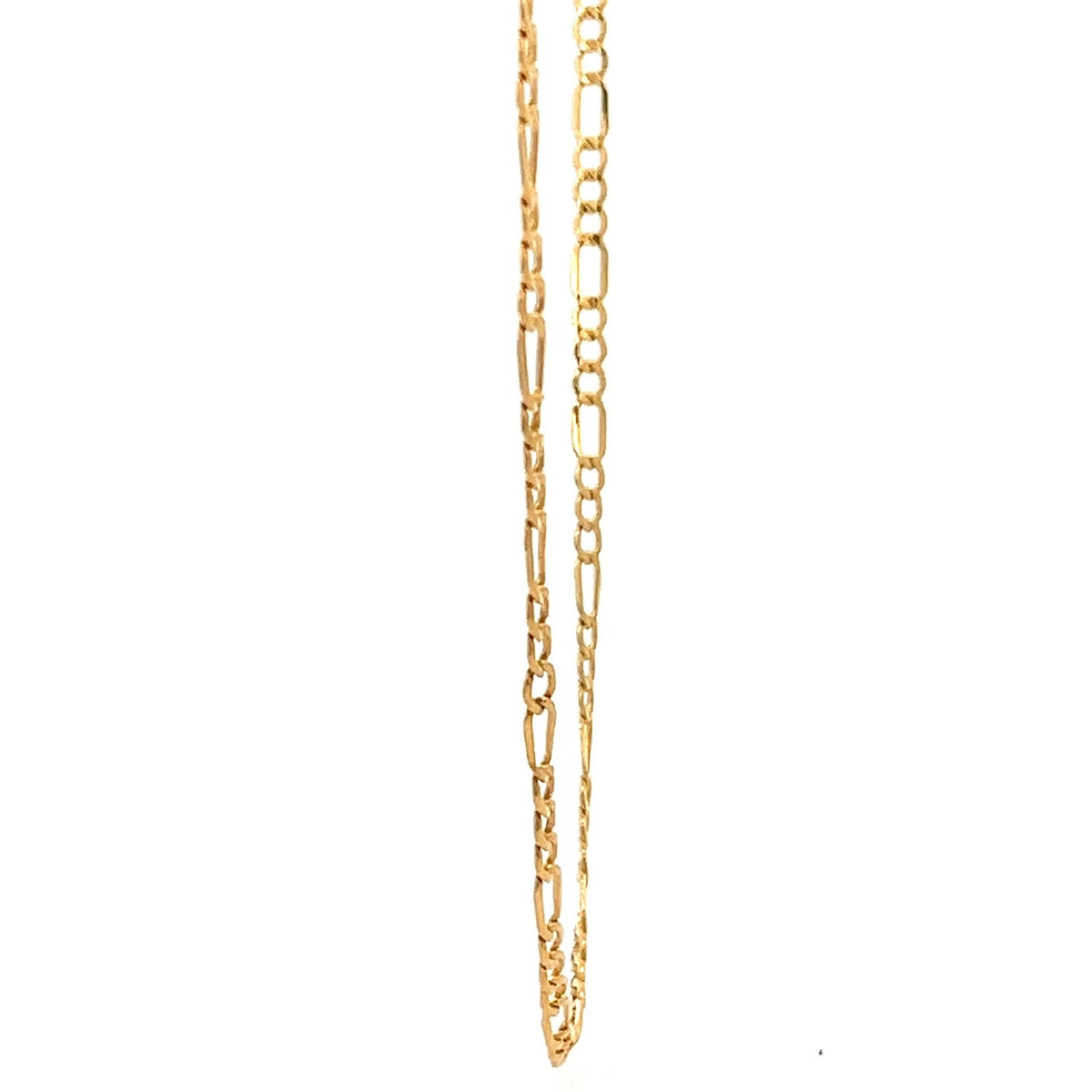 22ct Gold Alternating Oval Link Chain - FJewellery