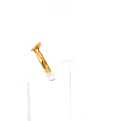 22ct Gold Butterfly Design Ring - FJewellery