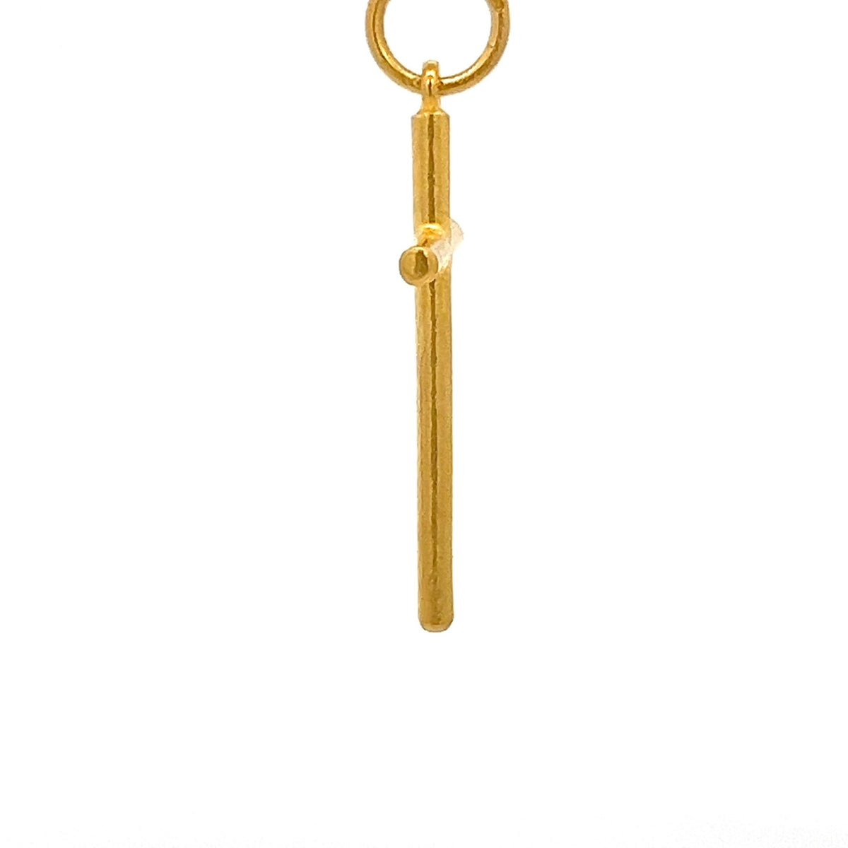 22ct Gold Cross Pendant - FJewellery