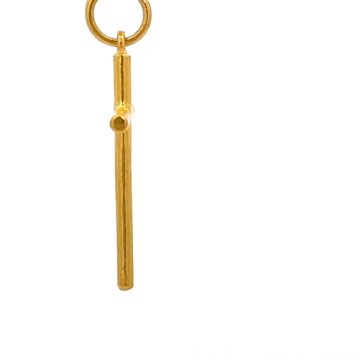22ct Gold Cross Pendant - FJewellery