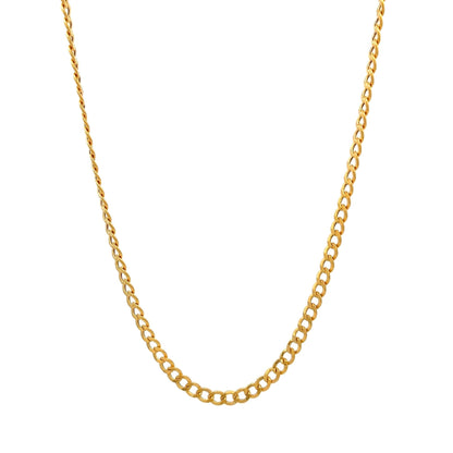 22ct Gold Curb Link Chain - FJewellery