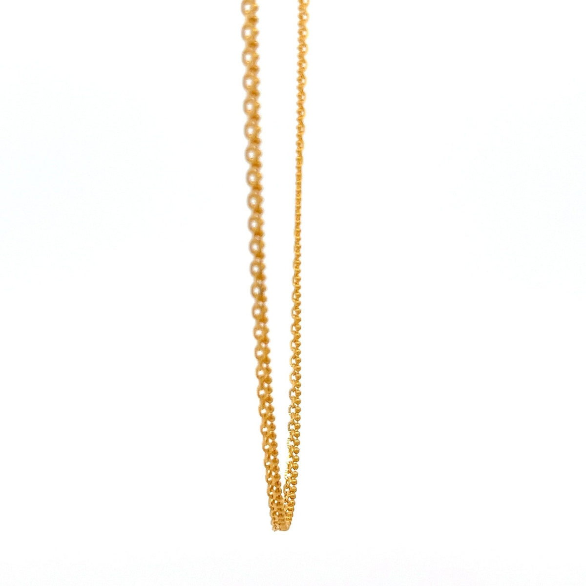 22ct Gold Double Strand Belcher Link Chain - FJewellery