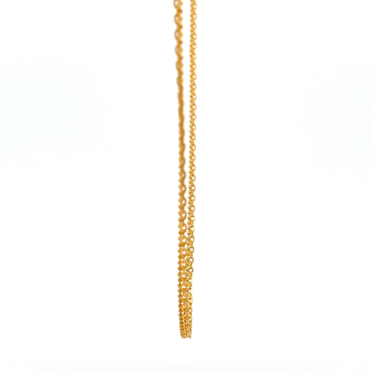 22ct Gold Double Strand Belcher Link Chain - FJewellery