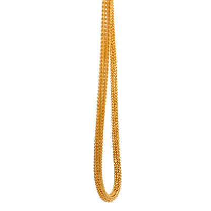 22ct Gold Herringbone Chain Necklace - FJewellery