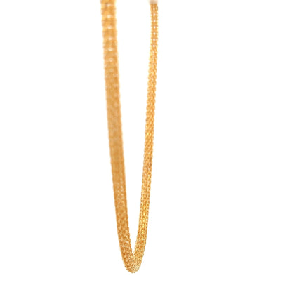 22ct Gold Multi-Row Chain Necklace - FJewellery