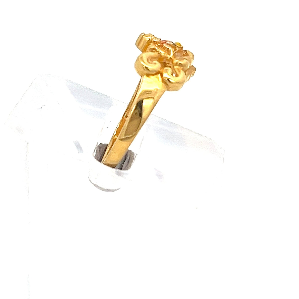22ct Gold Ornate Figurative Motif Ring - FJewellery