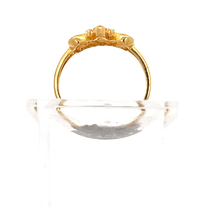 22ct Gold Ornate Figurative Motif Ring - FJewellery