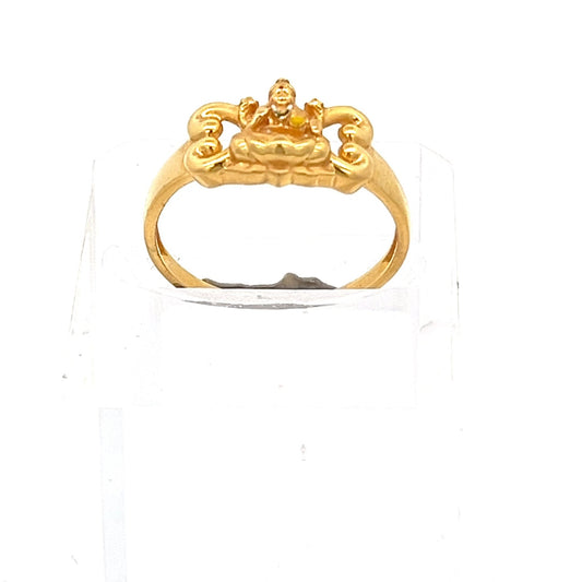 22ct Gold Ornate Figurative Motif Ring - FJewellery
