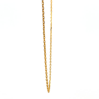 22ct Gold Oval Link Chain - FJewellery