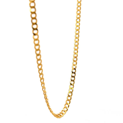 22ct Gold Oval Link Chain - FJewellery