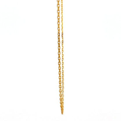 22ct Gold Oval Link Chain - FJewellery