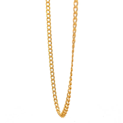 22ct Gold Oval Link Chain - FJewellery