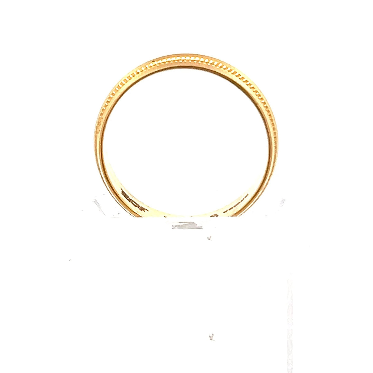 22ct Gold Patterned Band Ring - FJewellery