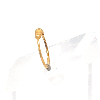 22ct Gold Ring with Graduated Clear Stone Cluster - FJewellery