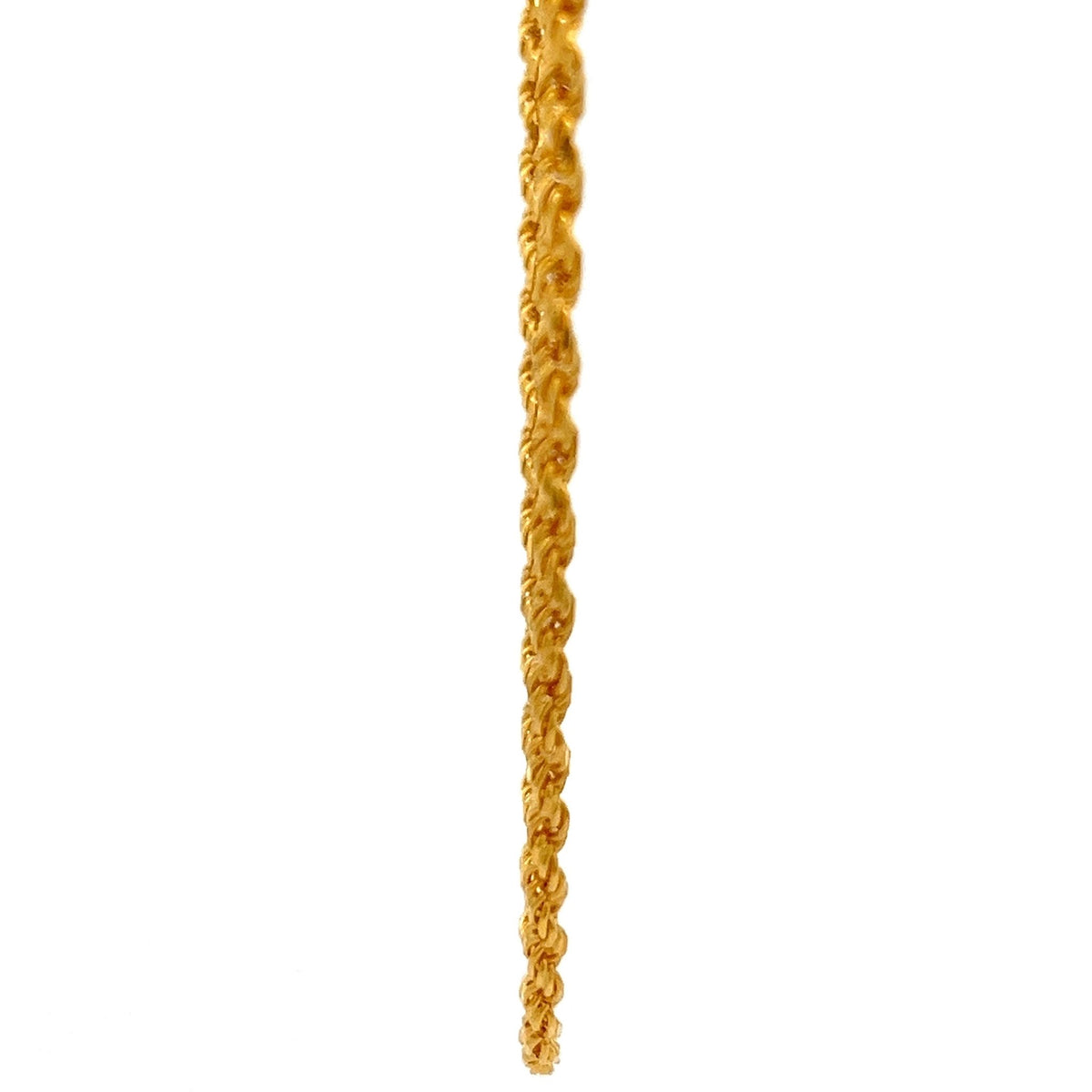 22ct Gold Rope Twist Chain 24.4g - FJewellery