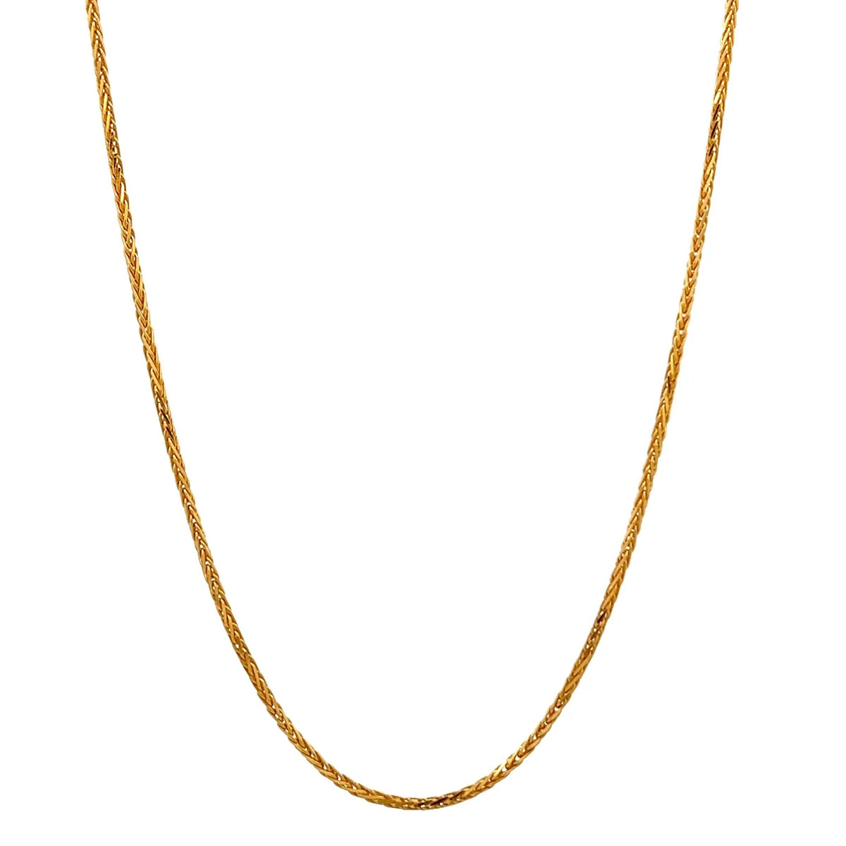 22ct Gold Rope Twist Chain - FJewellery