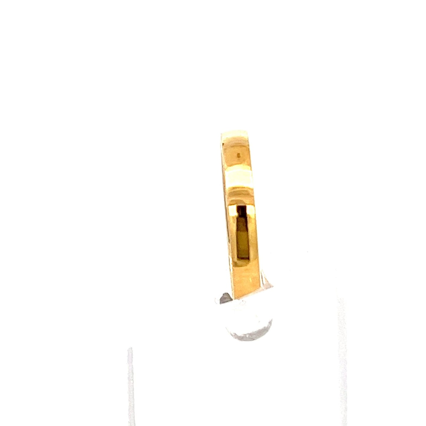 22ct Gold Slim Plain Band Ring - FJewellery