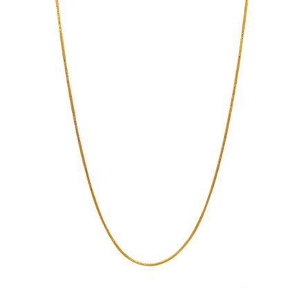 22ct Gold Snake Chain Necklace - FJewellery