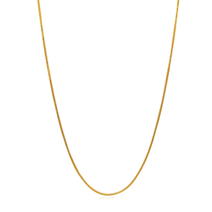 22ct Gold Snake Chain Necklace - FJewellery