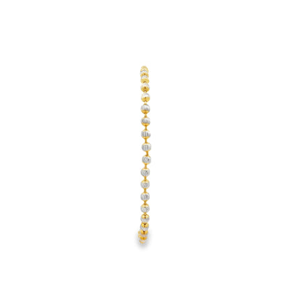 22ct multicolour gold pre-owned bracelet FCA08002217-12 - FJewellery