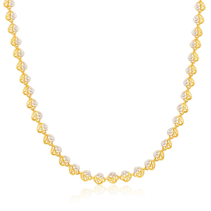 22ct multicolour necklace 05001488 - FJewellery