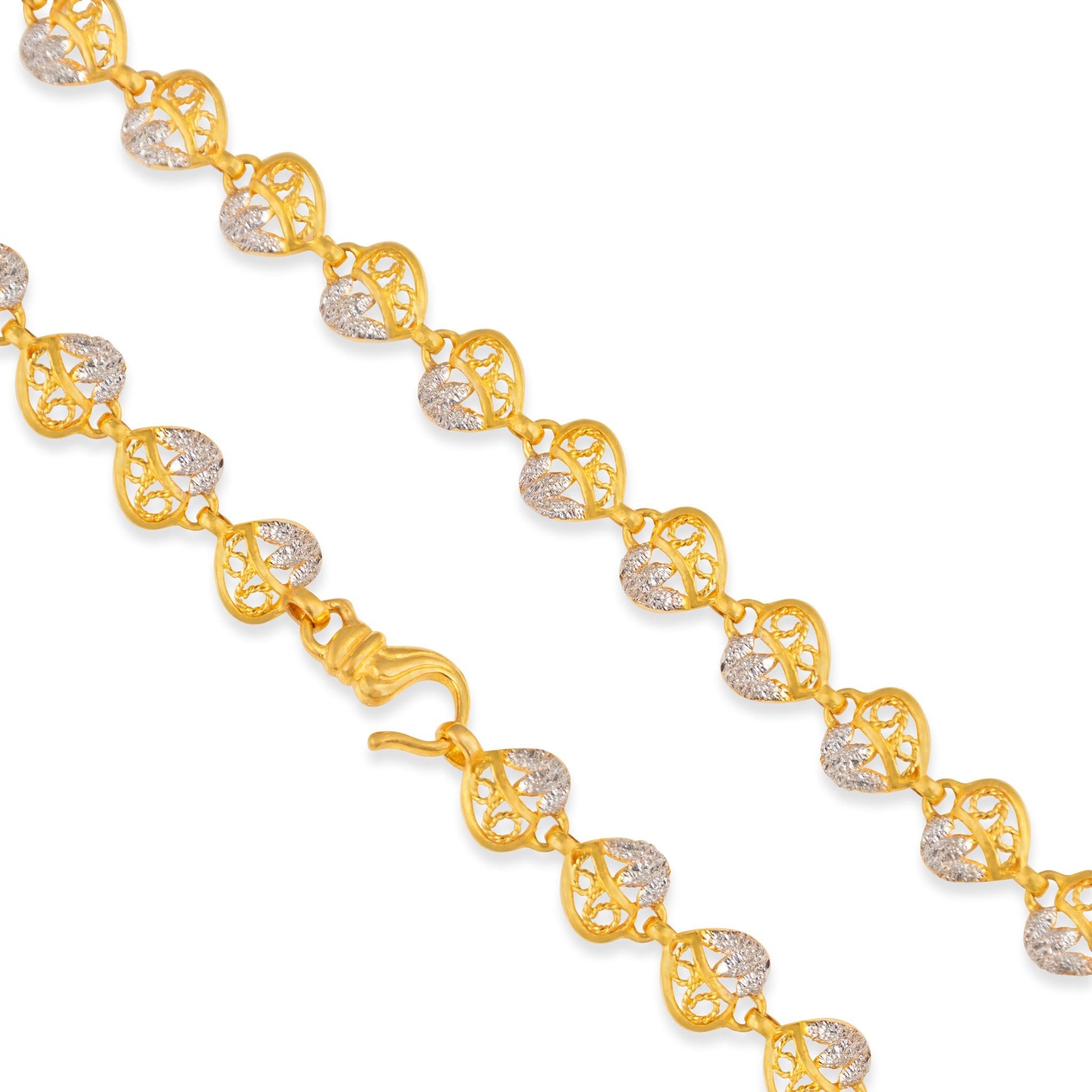 22ct multicolour necklace 05001488 - FJewellery