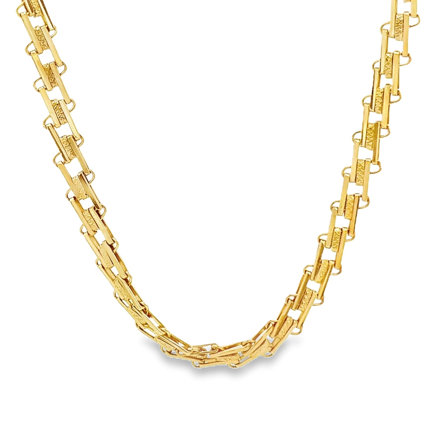 22ct pre - owned yellow gold chain 01003038 - FJewellery