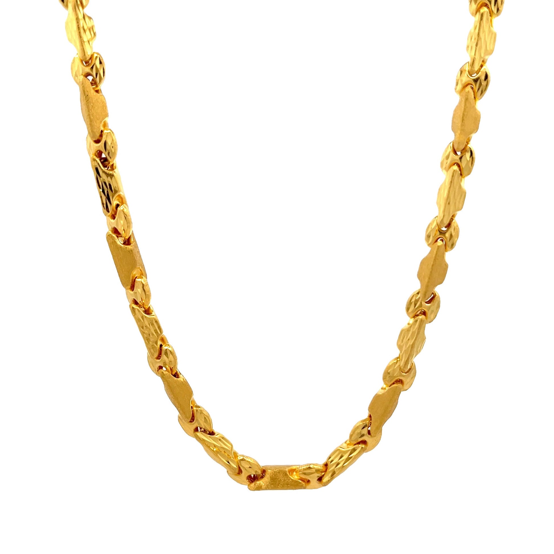 22ct Yellow Fancy Chain PZ325-CN11 - FJewellery