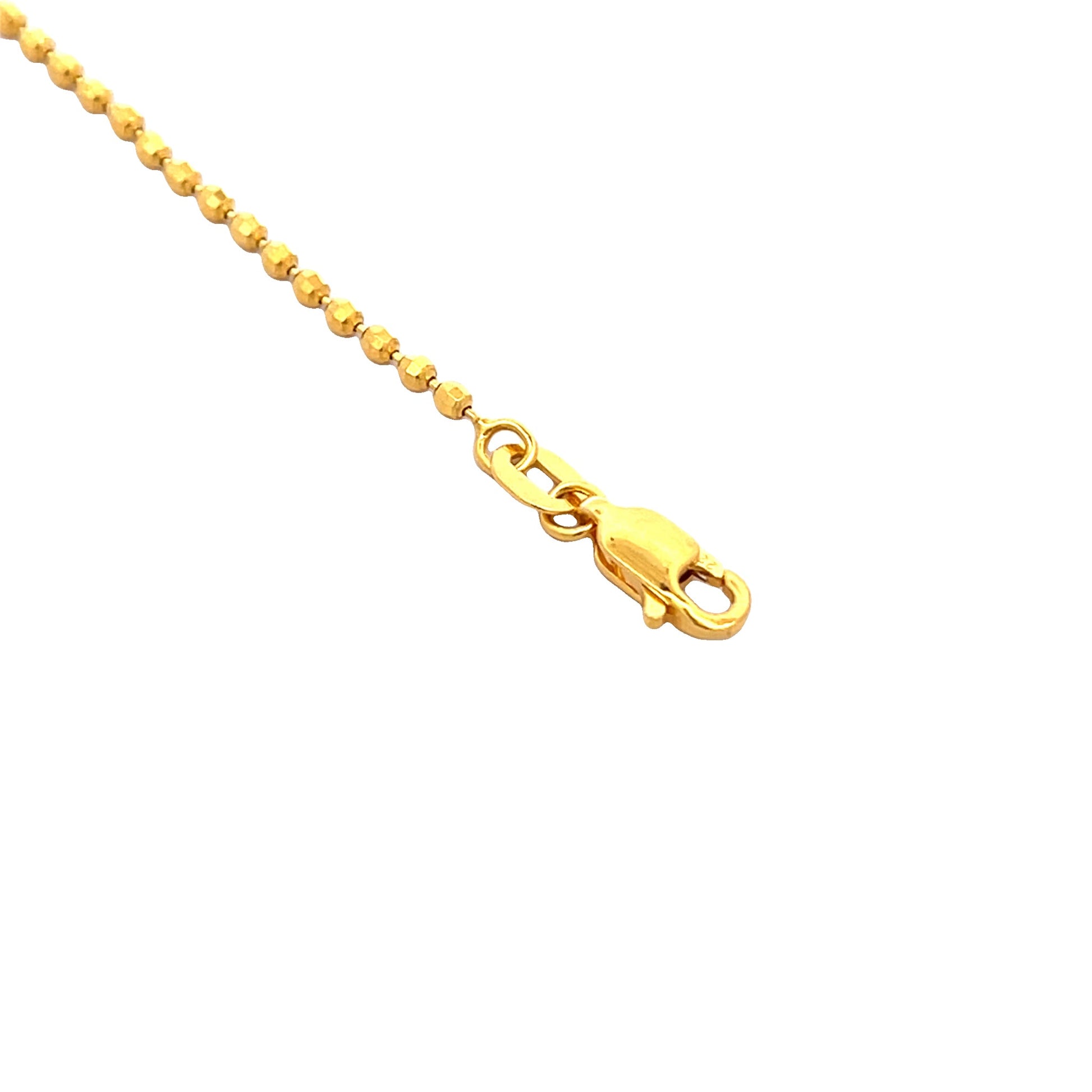22ct Yellow Gold Beaded Bracelet PZ325-BR41 - FJewellery