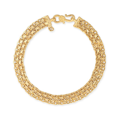22ct yellow gold bracelet 07001840 - FJewellery