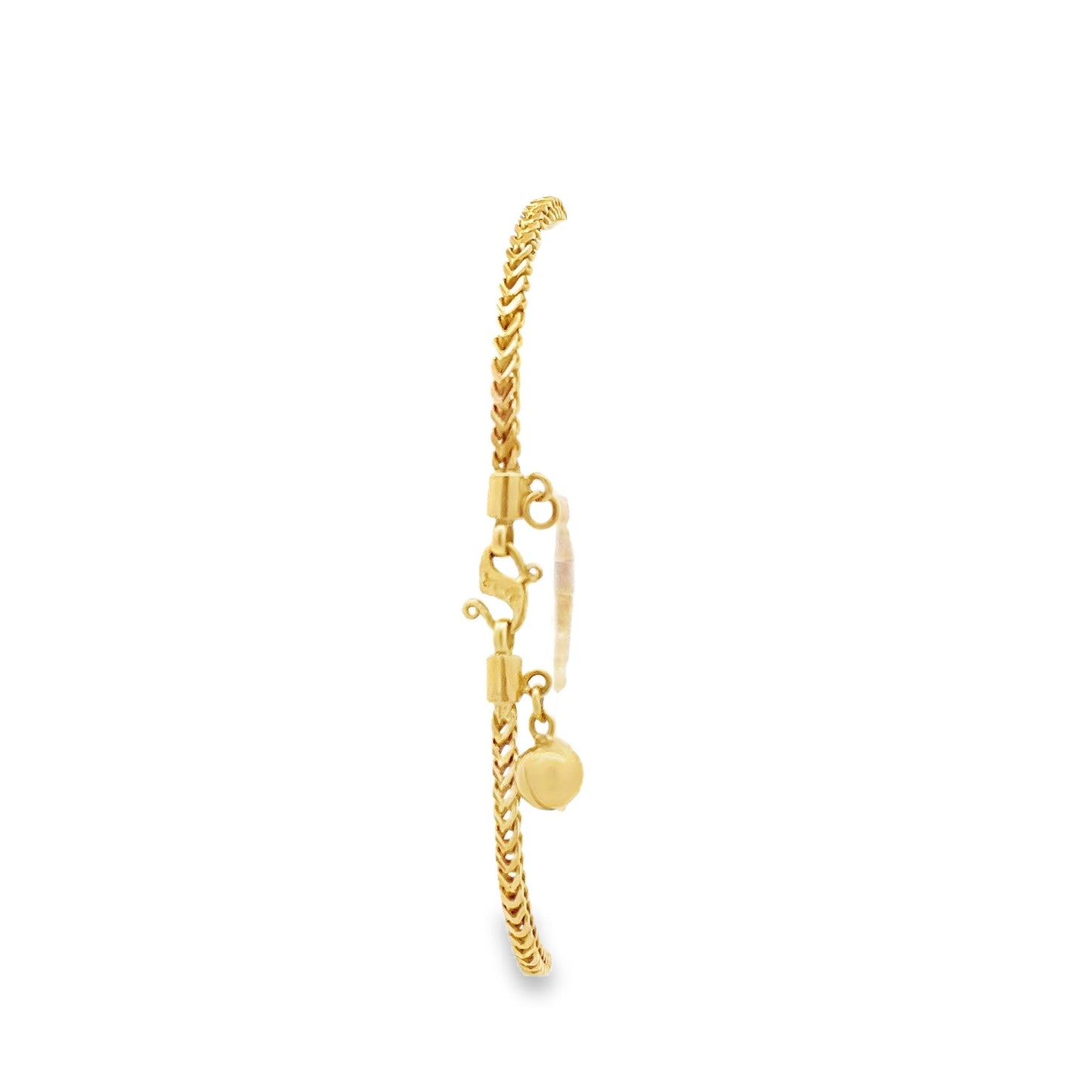 22ct yellow gold bracelet 09000886 - FJewellery