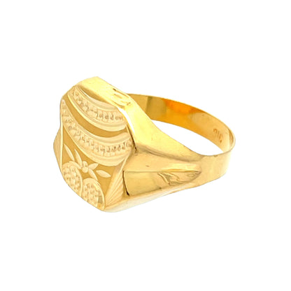 22ct Yellow Gold Fancy Design Ring PZ325 - RN153 - FJewellery